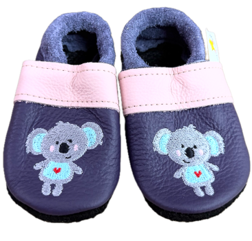Lauflernschuhe Koala auf lila
